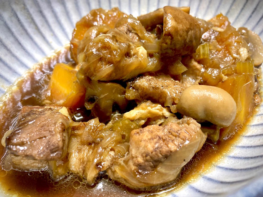 Stewed pork in beer